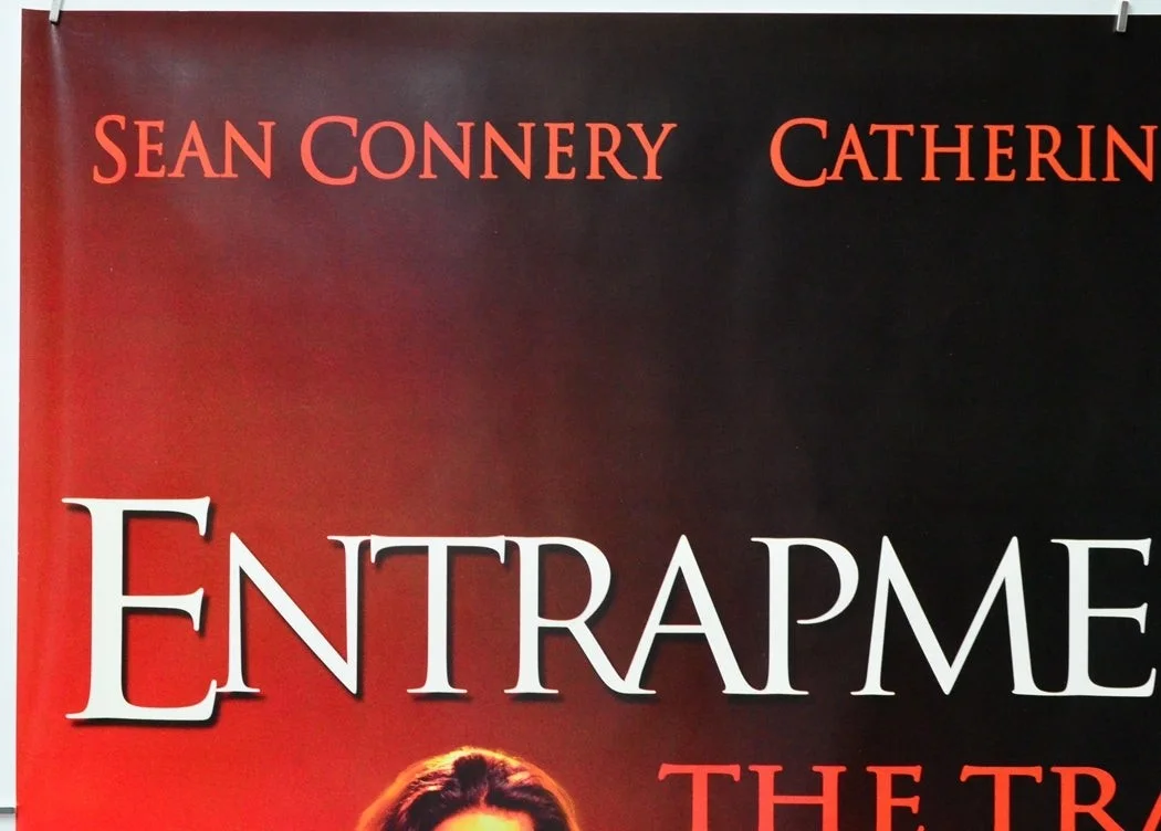 ENTRAPMENT (1999) Cinema Quad Film Poster - Sean Connery Catherine Zeta-Jones, изображение 2