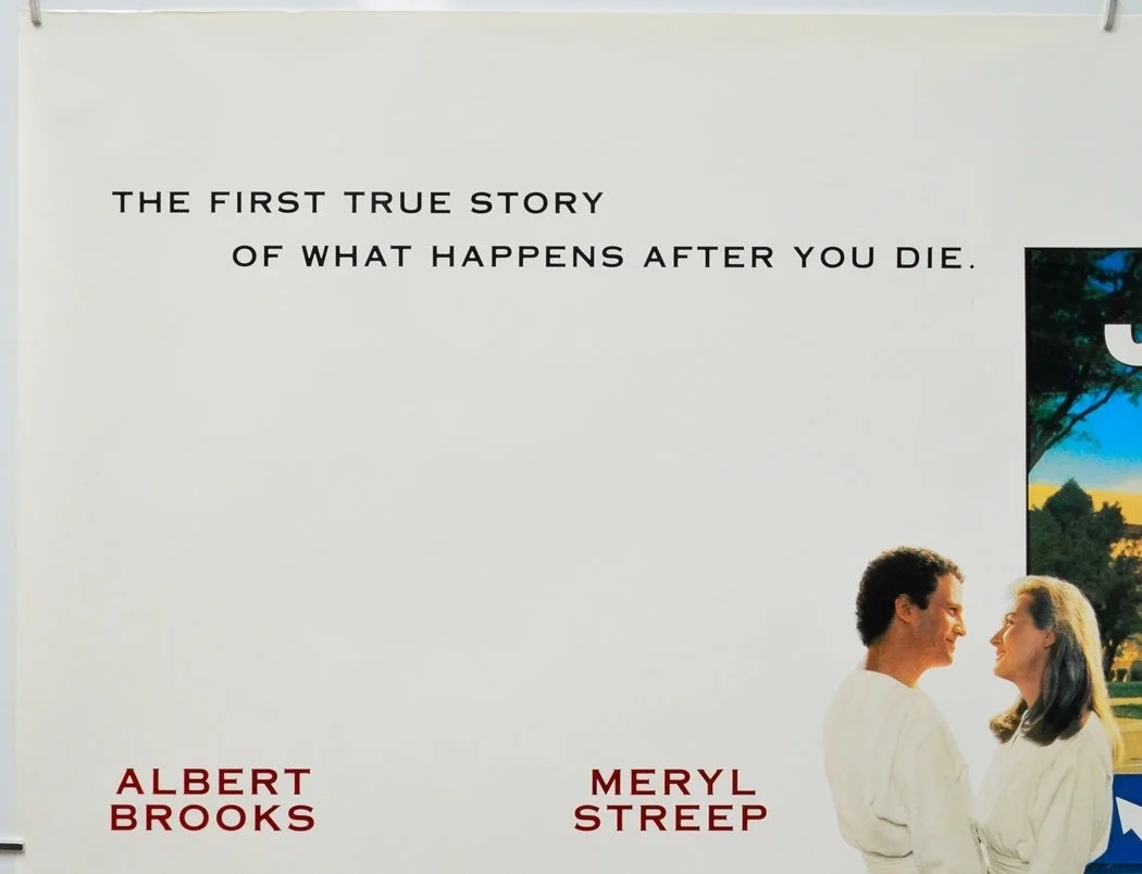 DEFENDING YOUR LIFE (1991) Cinema Quad Film Poster - Albert Brooks, Meryl Streep, изображение 2