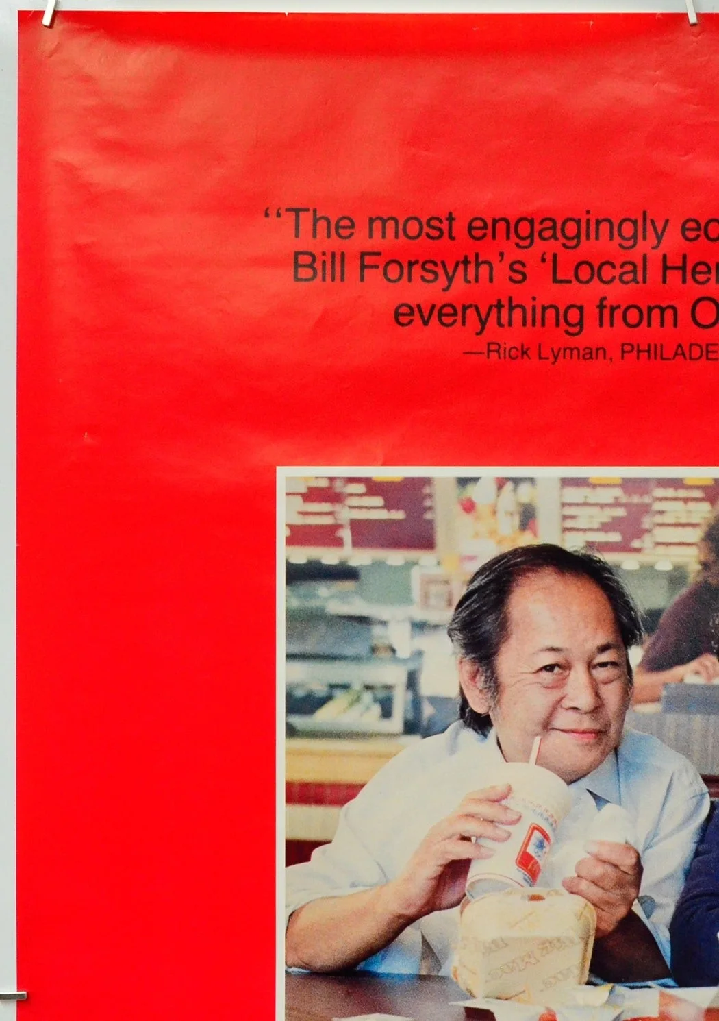 DIM SUM - A LITTLE BIT OF HEART (1985) Original One Sheet Poster - Victor Wong, изображение 2