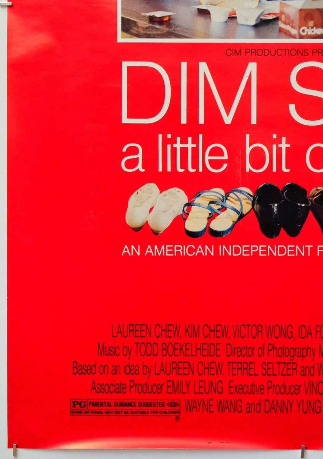DIM SUM - A LITTLE BIT OF HEART (1985) Original One Sheet Poster - Victor Wong, изображение 4