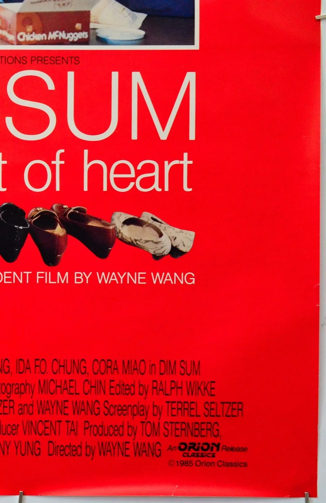 DIM SUM - A LITTLE BIT OF HEART (1985) Original One Sheet Poster - Victor Wong, изображение 5
