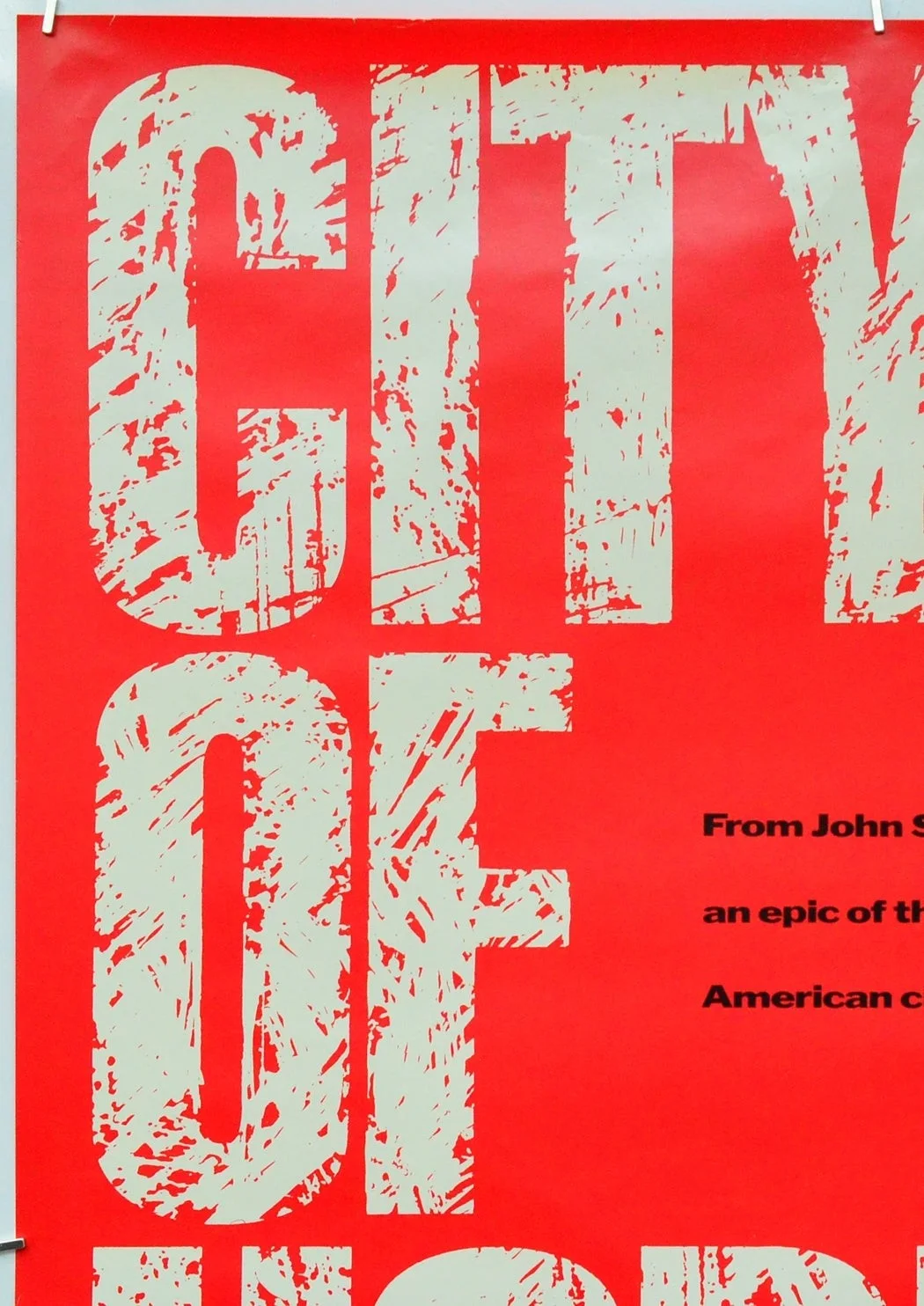 CITY OF HOPE (1991) Cinema One Sheet Movie Poster - John Sayles , Vincent Spano, изображение 2