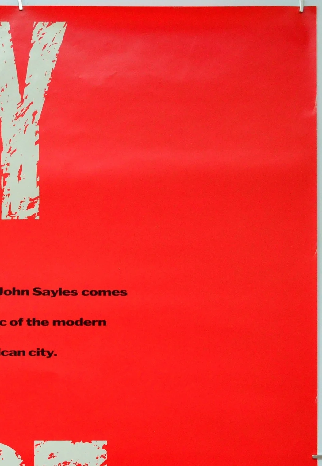 CITY OF HOPE (1991) Cinema One Sheet Movie Poster - John Sayles , Vincent Spano, изображение 3