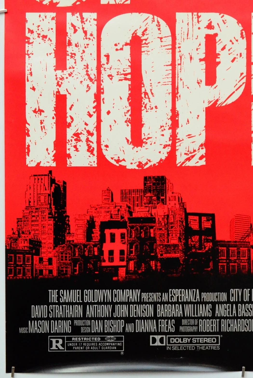 CITY OF HOPE (1991) Cinema One Sheet Movie Poster - John Sayles , Vincent Spano, изображение 4