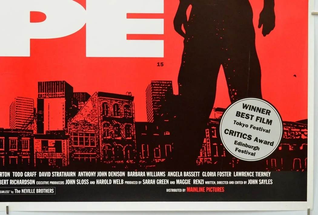 CITY OF HOPE (1990) Original Quad Cinema Poster - John Sayles, Vincent Spano, изображение 5