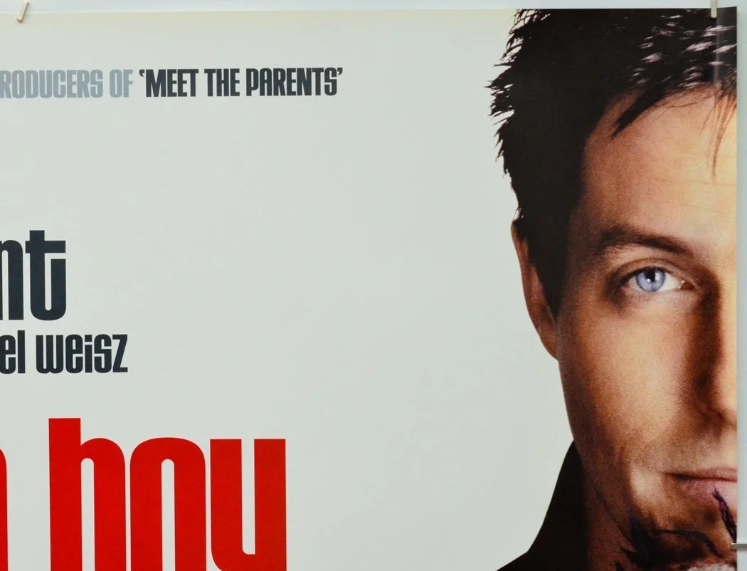 ABOUT A BOY (2002) Original Cinema Quad Film Poster - Hugh Grant, Nicholas Hoult, изображение 3