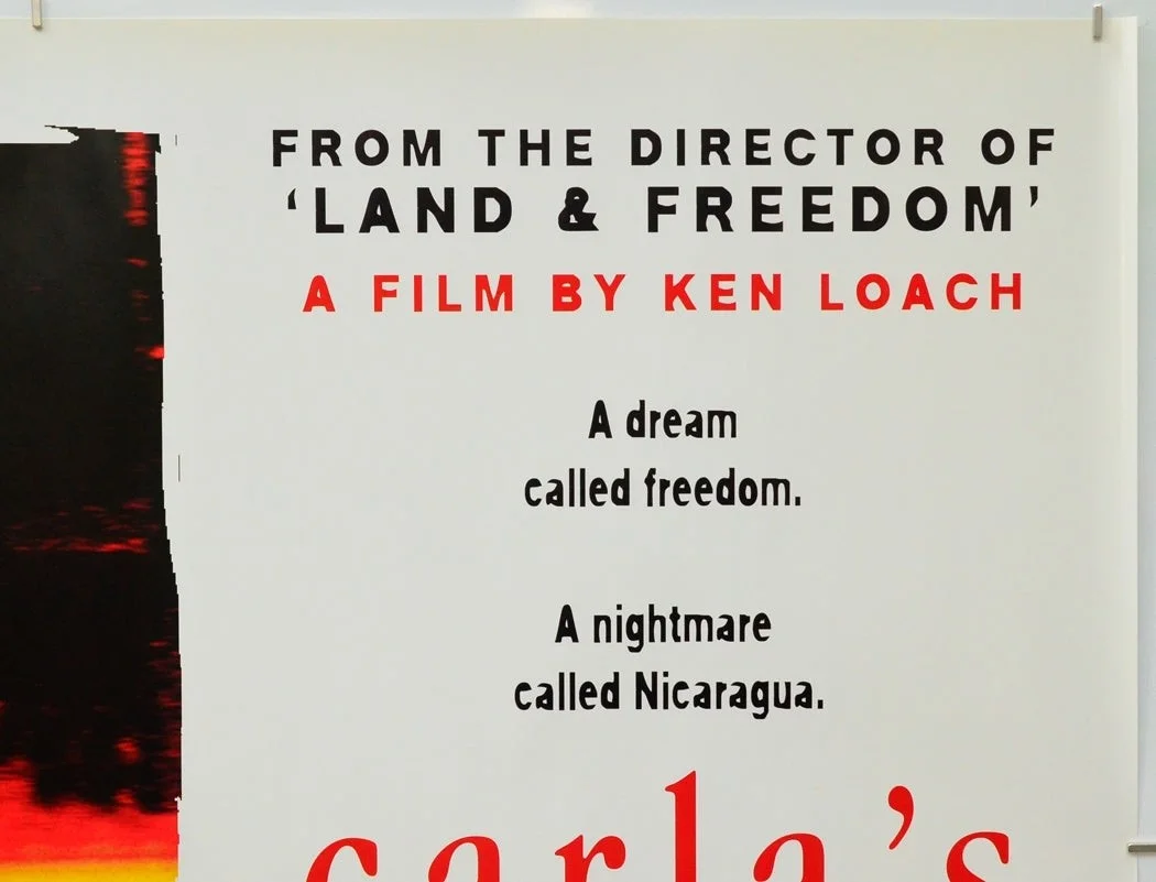 CARLA'S SONG (1996) Original Quad Film Poster (vers 2) Oyanka Cabezas, Ken Loach, изображение 3