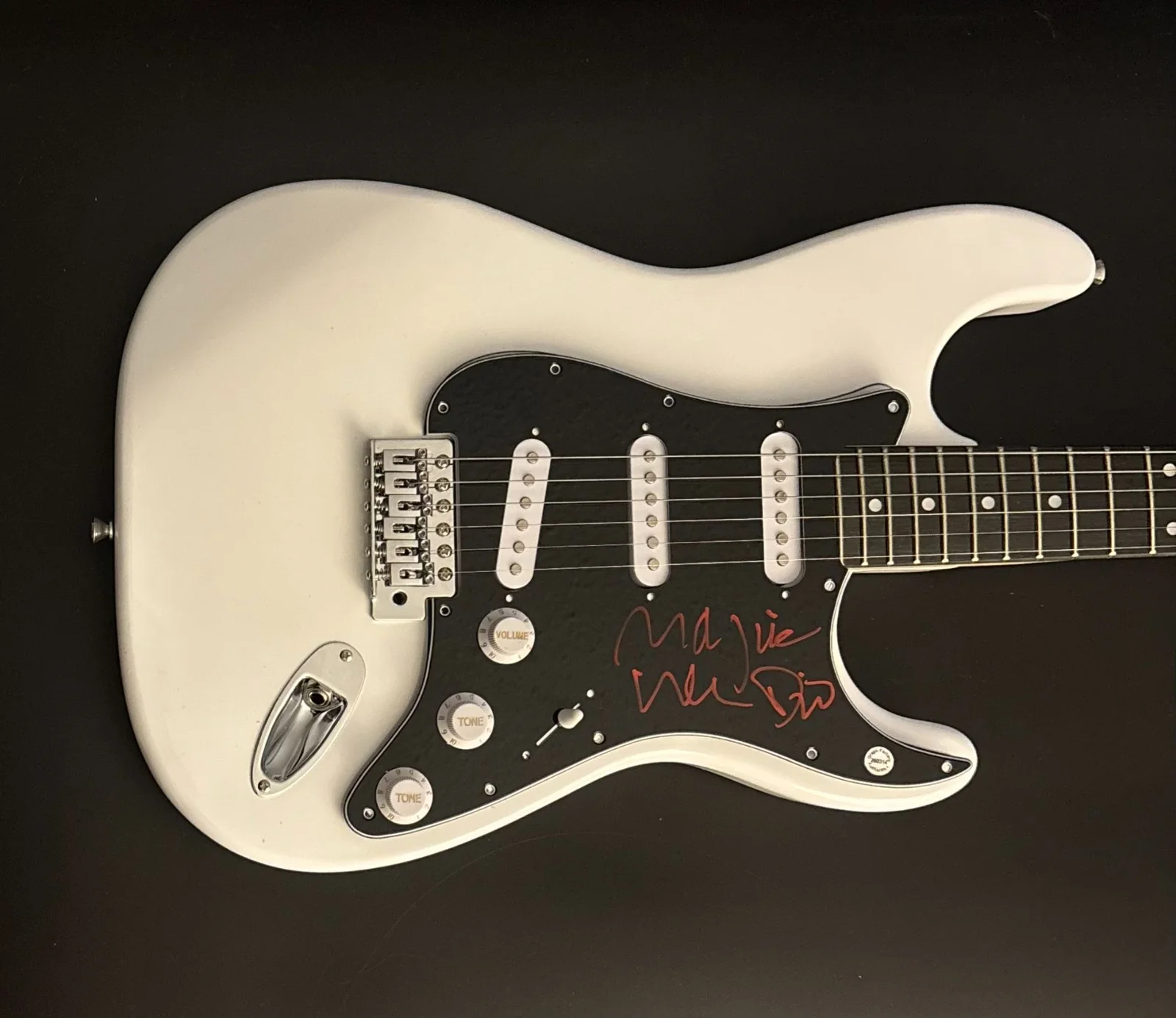 GFA Ronnie James Dio Wife * WENDY DIO * Signed Electric Guitar PROOF COA, image 2