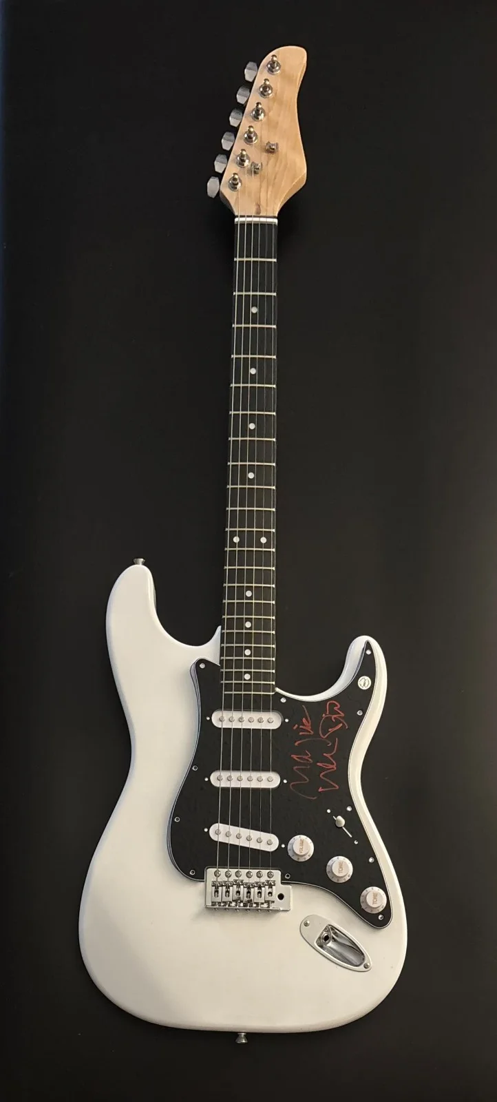 GFA Ronnie James Dio Wife * WENDY DIO * Signed Electric Guitar PROOF COA, image 3