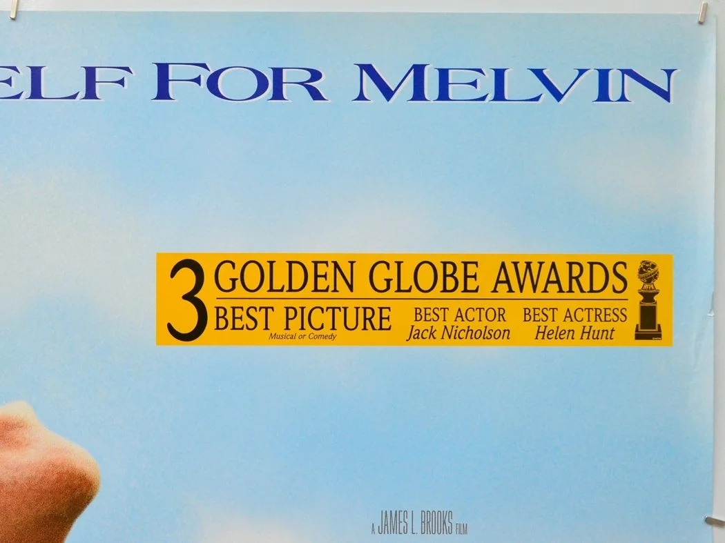 AS GOOD AS IT GETS (1997) Original Cinema Quad Film Poster - Jack Nicholson, изображение 3
