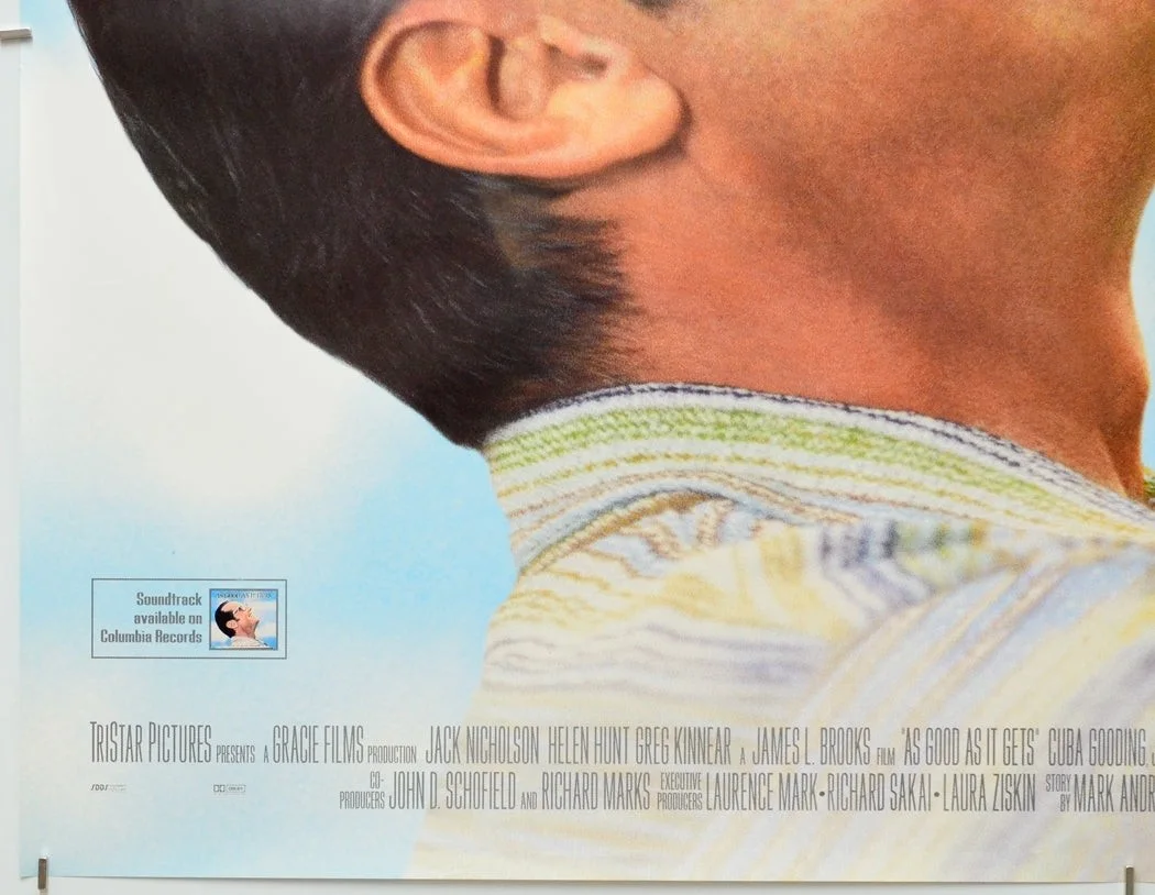 AS GOOD AS IT GETS (1997) Original Cinema Quad Film Poster - Jack Nicholson, изображение 4