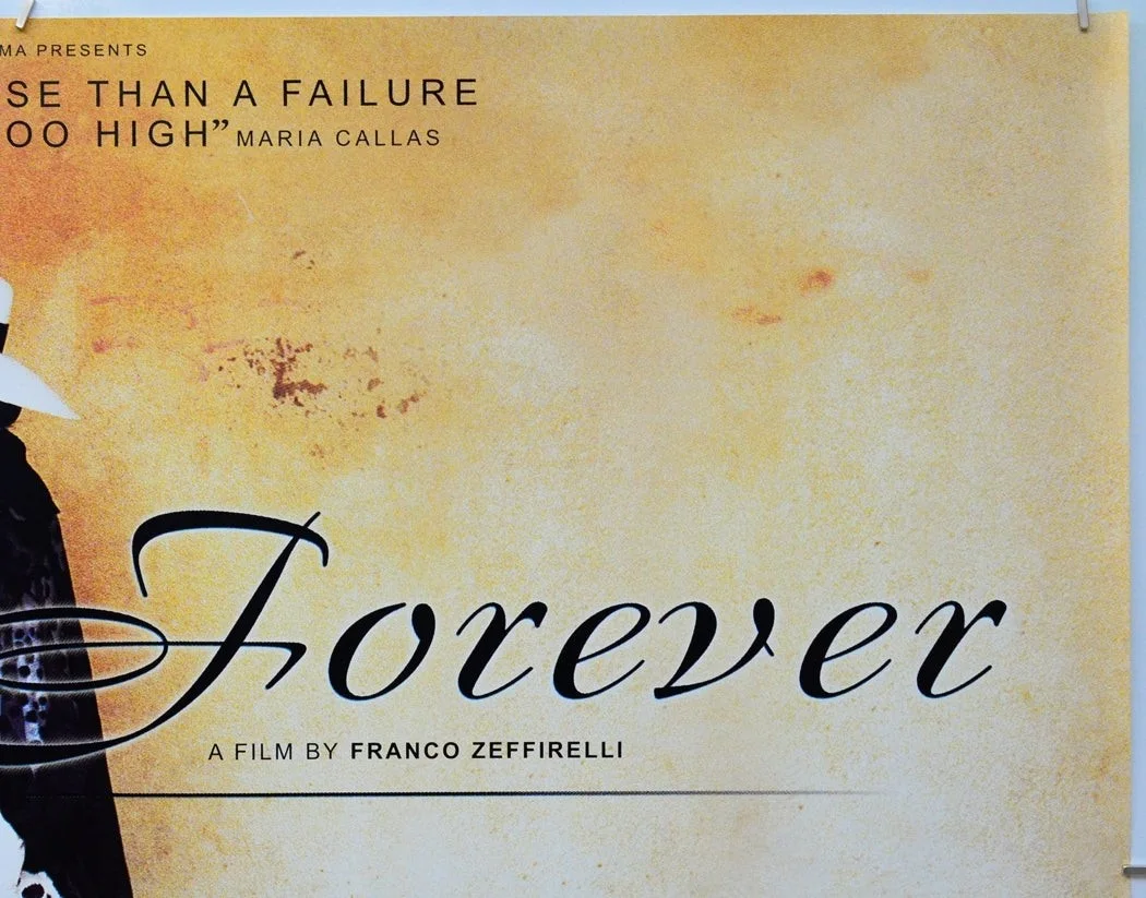 CALLAS FOREVER (2004) Cinema Quad Movie Poster - Franco Zeffirelli, Fanny Ardant, изображение 3