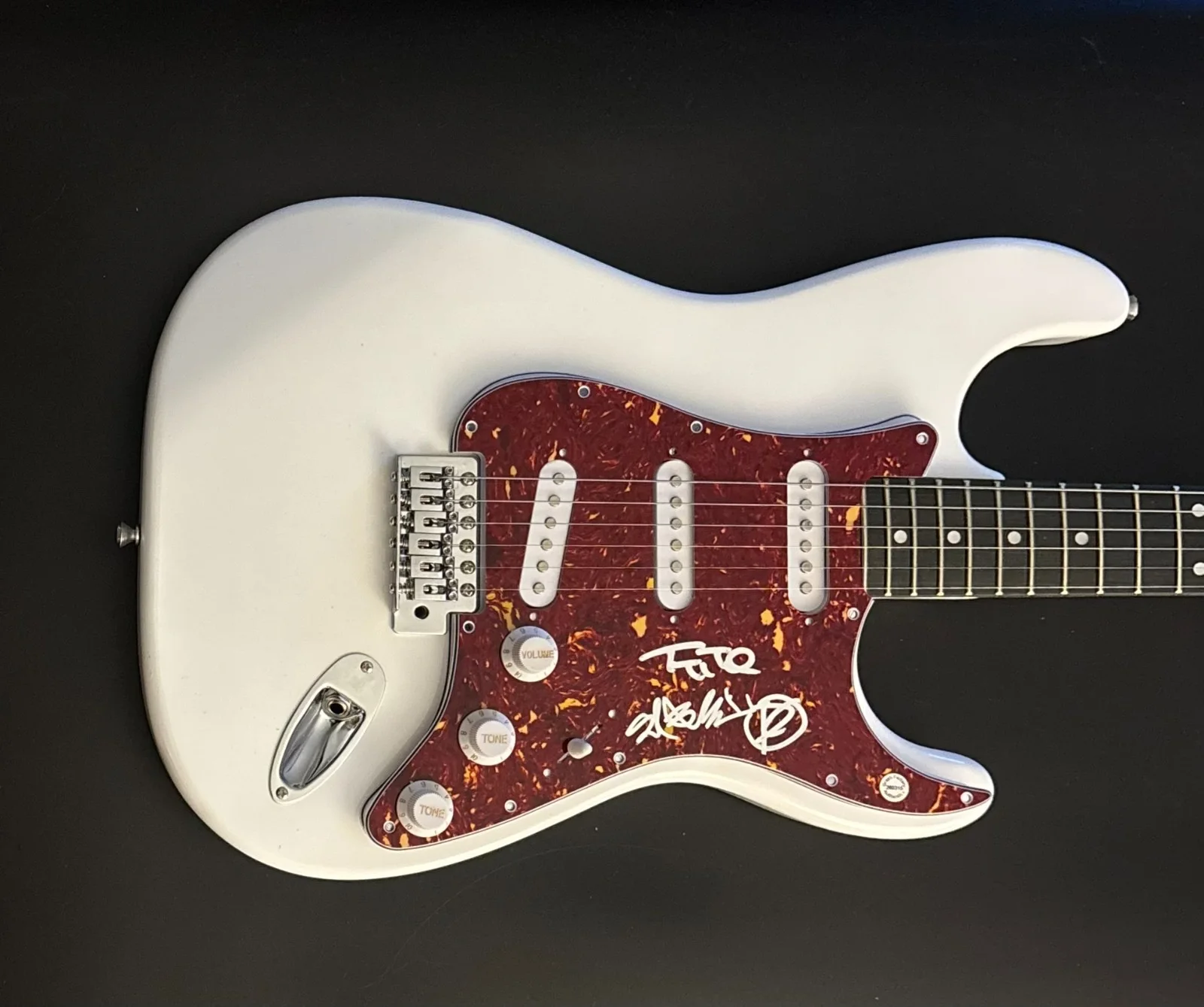 GFA Dustin Kensure x3 Band * THRICE * Signed Electric Guitar PROOF COA, изображение 2
