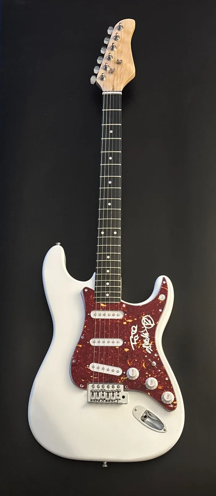 GFA Dustin Kensure x3 Band * THRICE * Signed Electric Guitar PROOF COA, изображение 4