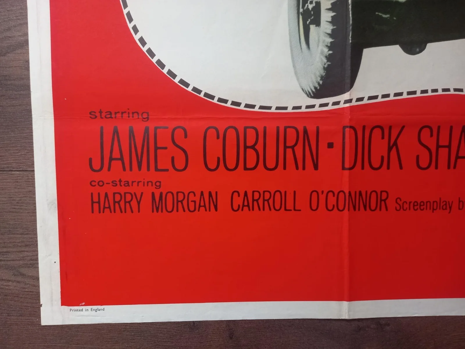 WHAT DID YOU DO IN THE WAR DADDY? 1966 BRITISH QUAD POSTER JAMES COBURN ALDO RAY, image 2