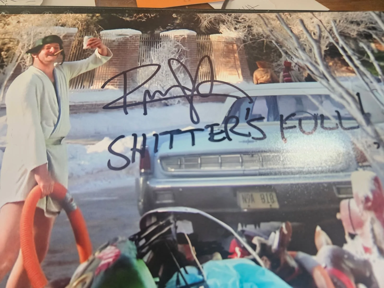Randy Quaid — Christmas Vacation Randy Quaid signed 11x14 color photo Shi%$ Full added JSA **, image 3