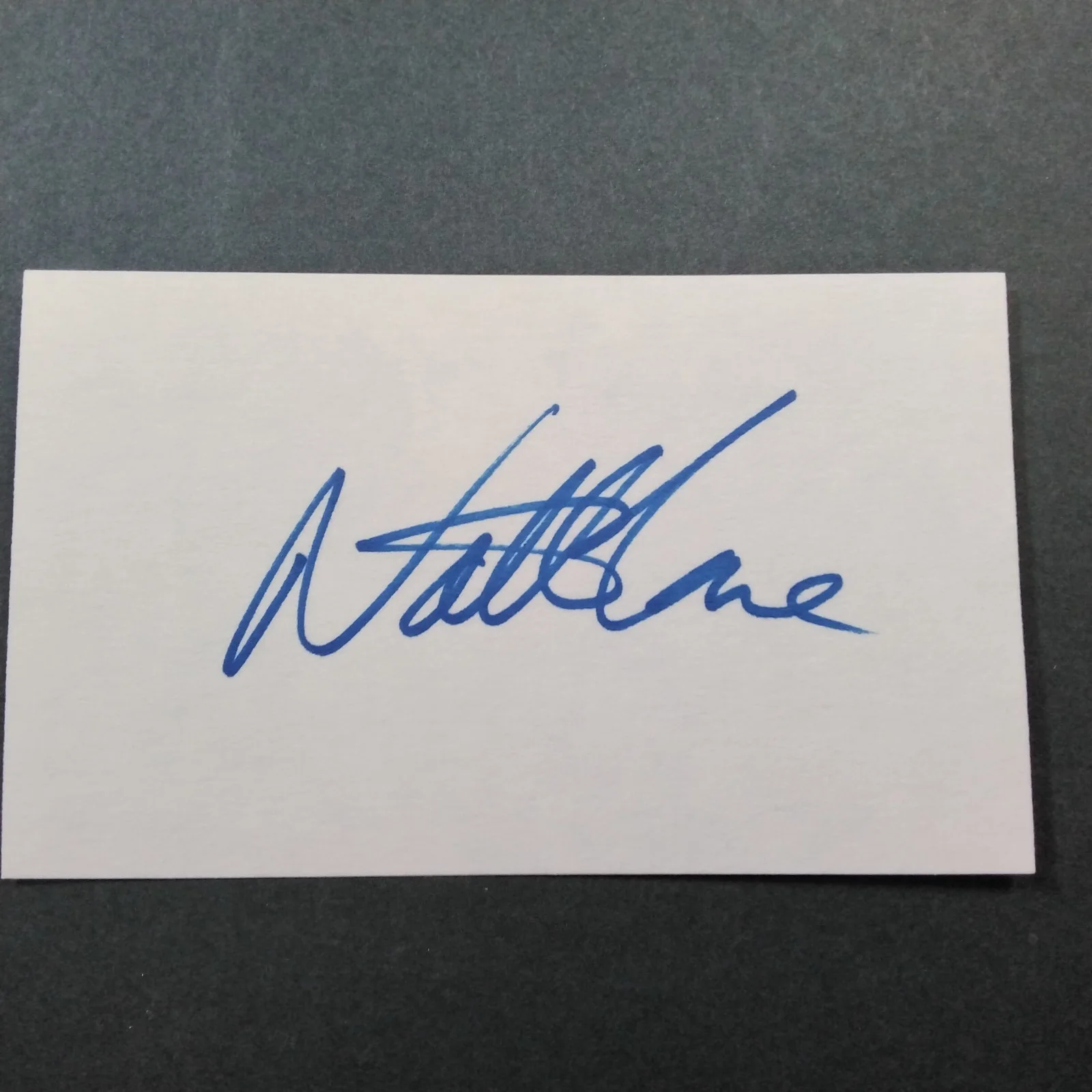 Nathan Lane SIGNED Card Photo Film TV Actor The Birdcage Lion King The Producers, изображение 3