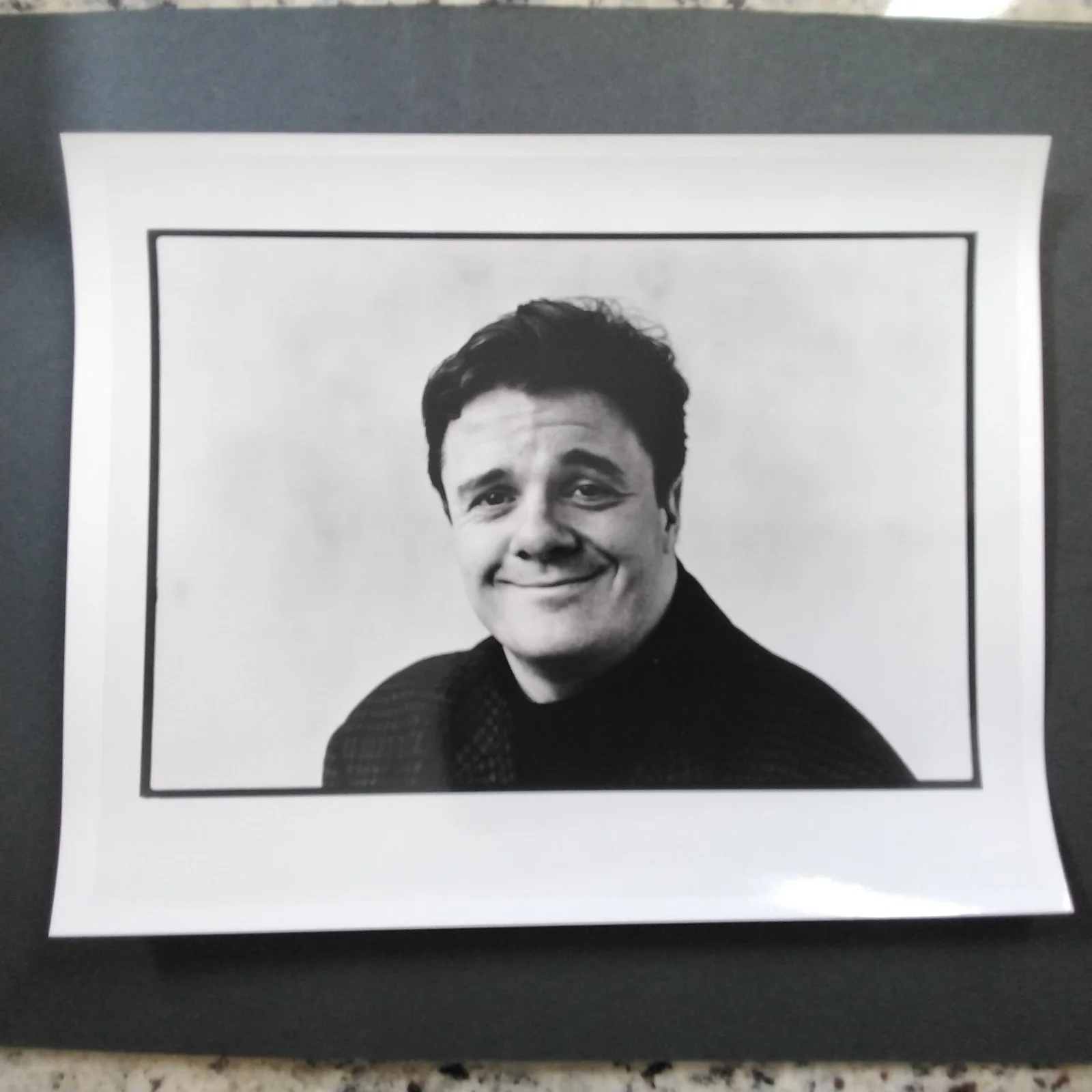 Nathan Lane SIGNED Card Photo Film TV Actor The Birdcage Lion King The Producers, изображение 5