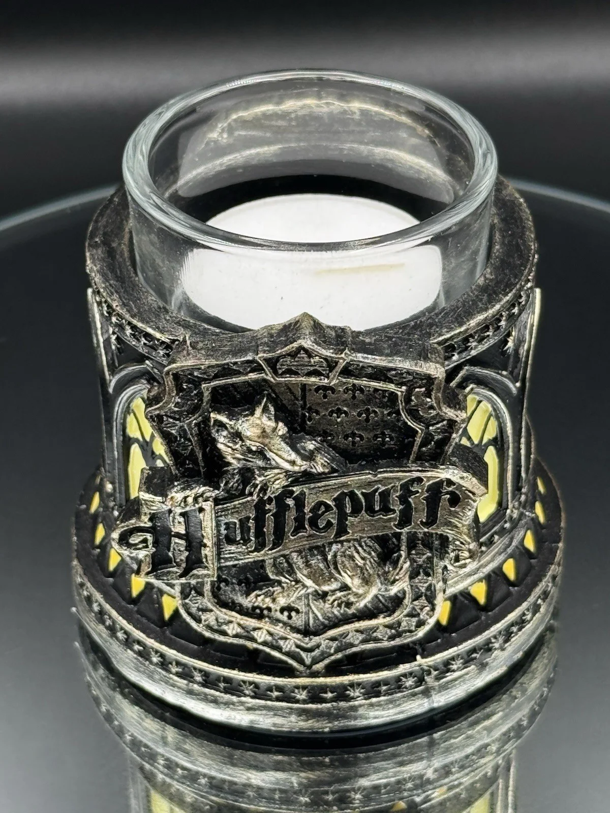Harry Potter Hufflepuff Tea Light by Nemesis Now, image 5