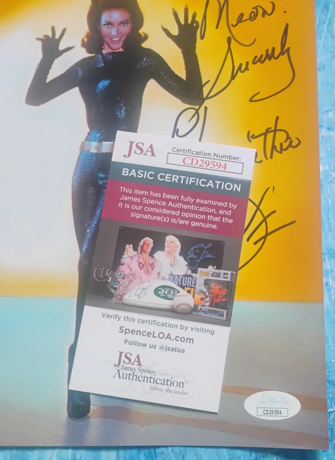 Lee Meriwether Hand Signed 8x10 Photo JSA COA Catwoman NO US TARIFFS, image 4
