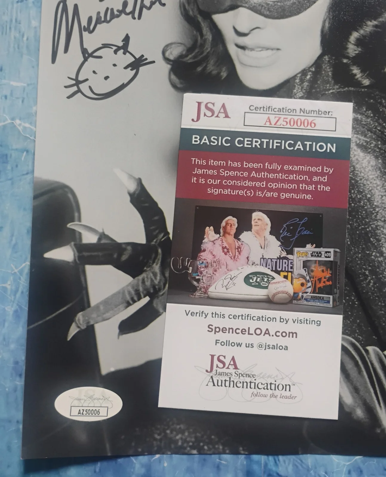 Lee Meriwether Hand Signed 8x10 Photo JSA COA Catwoman NO US TARIFFS, image 4