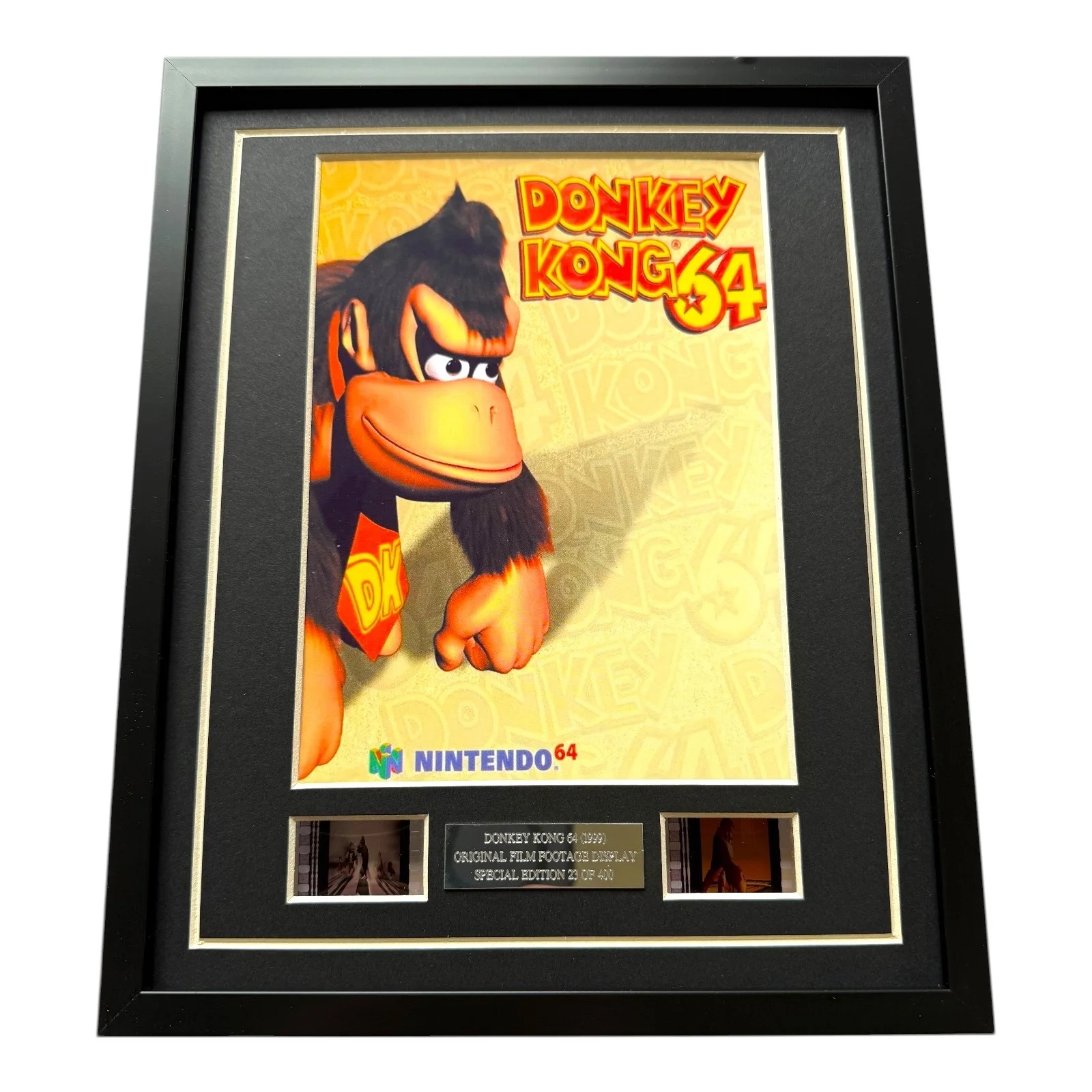 DONKEY KONG Video Game Memorabilia Rare 0riginal 35mm Film Cells Framed GIFTS, изображение 2