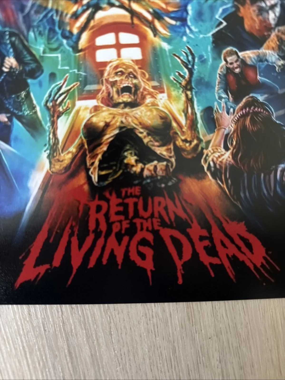 Return Of The Living Dead Allan Trautman TARMAN signed 8x10 Autograph, image 3