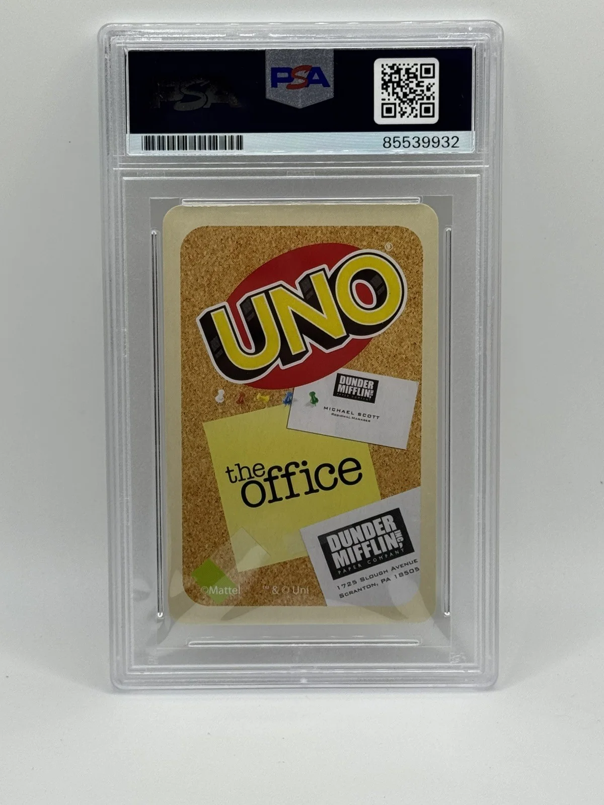 Jenna Fischer — Jenna Fischer on card Auto Signed Pam Beesly The Office Card PSA/DNA COA, image 2
