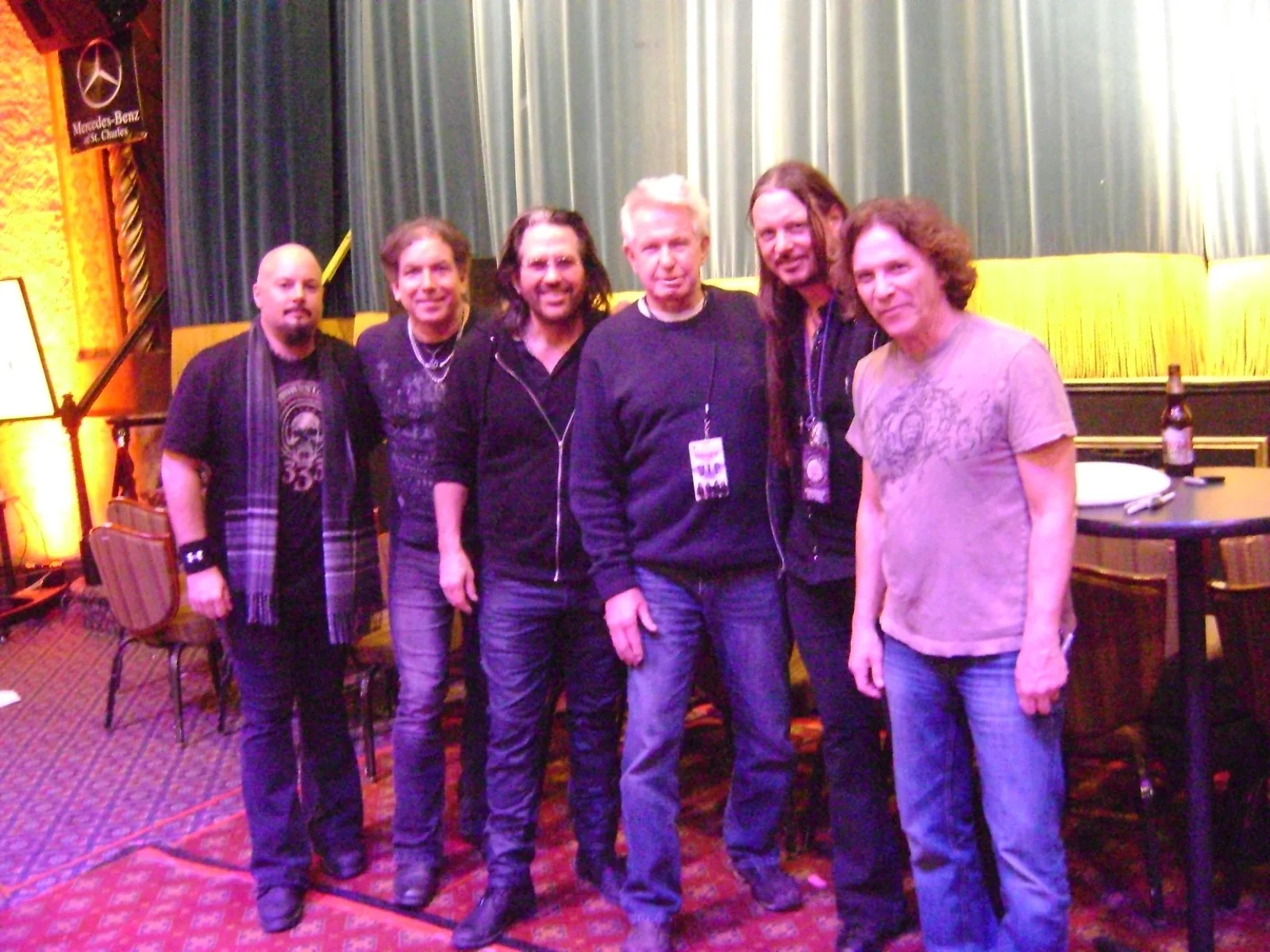 Winger Band Original Signed 12" Drumhead 2016 Arcada Theatre St Charles IL., image 2