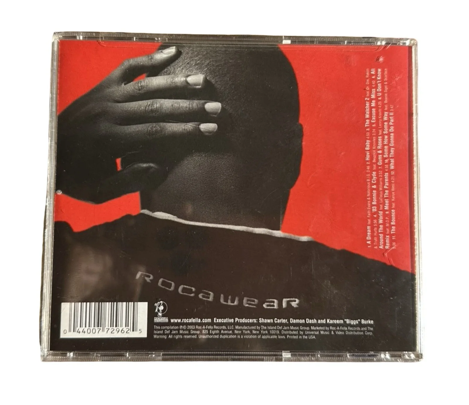 JAY-Z SIGNED CD BLUEPRINT 2 ALBUM 2002 ROC NATION RACC TRUSTED SELLER, изображение 2