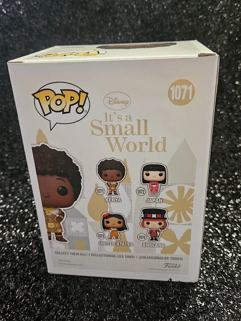 DANAI GURIRA — DANAI GURIRA HAND SIGNED AUTOGRAPHED FUNKO POP! 1071 ITS A SMALL WORLD KENYACOA, изображение 5