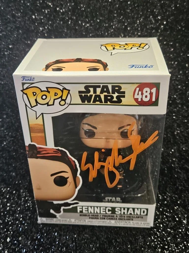 MING-NA WEN — MING-NA WEN SIGNED AUTOGRAPHED FUNKO POP! 481 STAR WARS FENNEC SHAND FIGURE COA