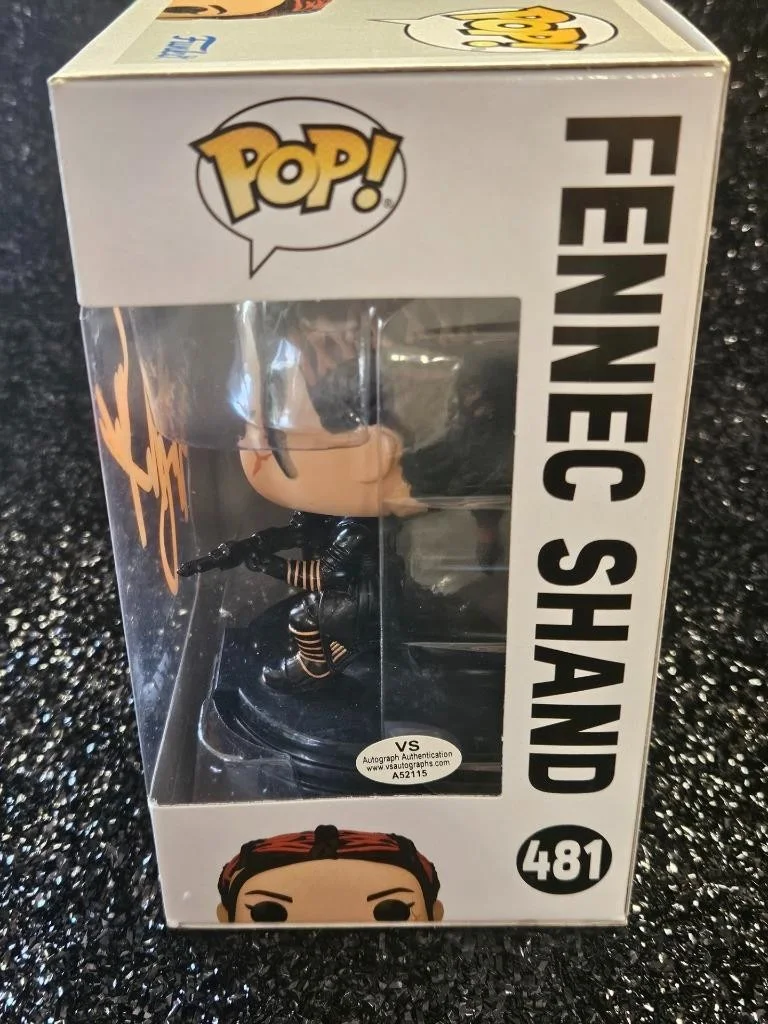 MING-NA WEN — MING-NA WEN SIGNED AUTOGRAPHED FUNKO POP! 481 STAR WARS FENNEC SHAND FIGURE COA, изображение 3
