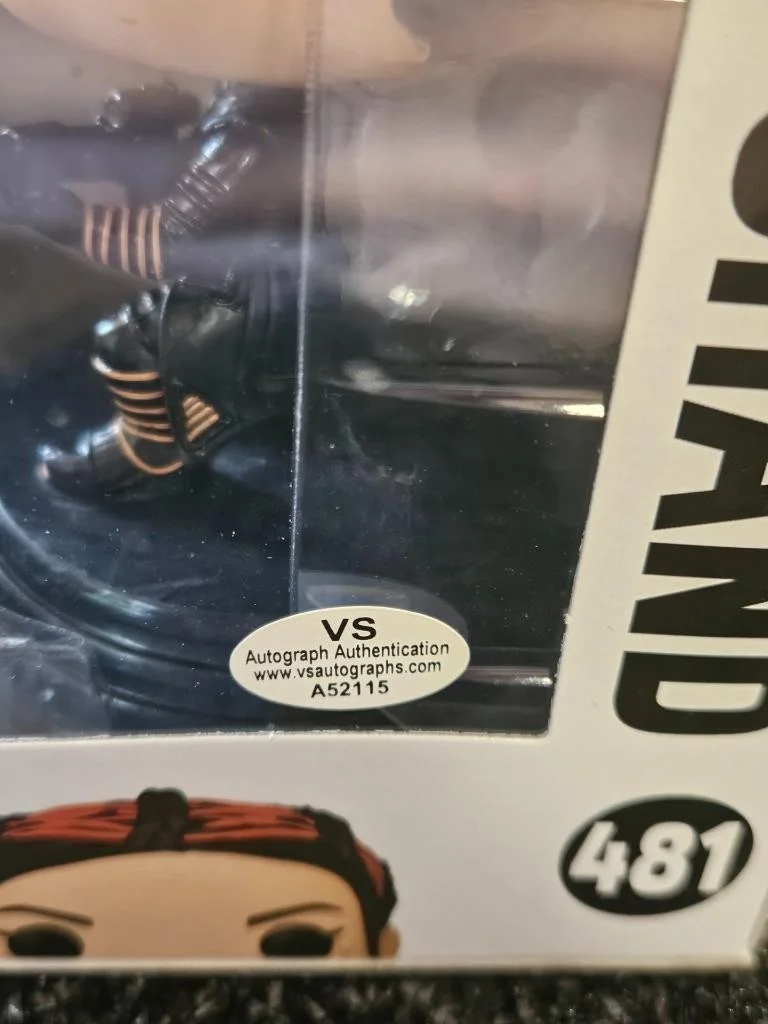 MING-NA WEN — MING-NA WEN SIGNED AUTOGRAPHED FUNKO POP! 481 STAR WARS FENNEC SHAND FIGURE COA, изображение 4