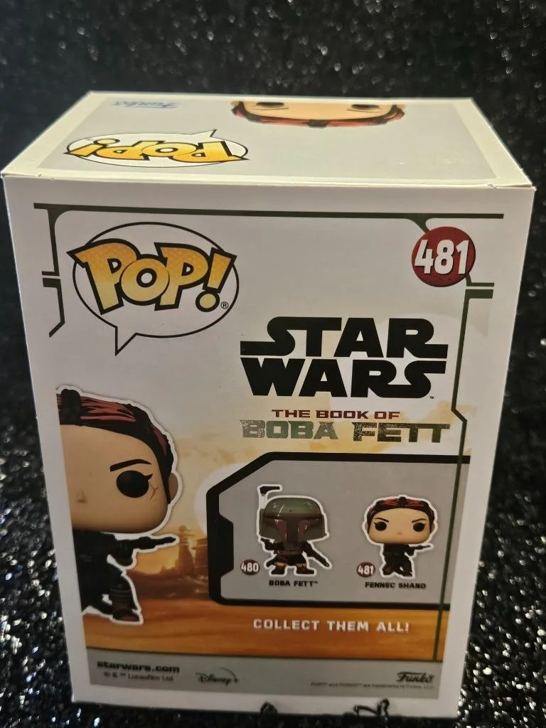 MING-NA WEN — MING-NA WEN SIGNED AUTOGRAPHED FUNKO POP! 481 STAR WARS FENNEC SHAND FIGURE COA, изображение 5