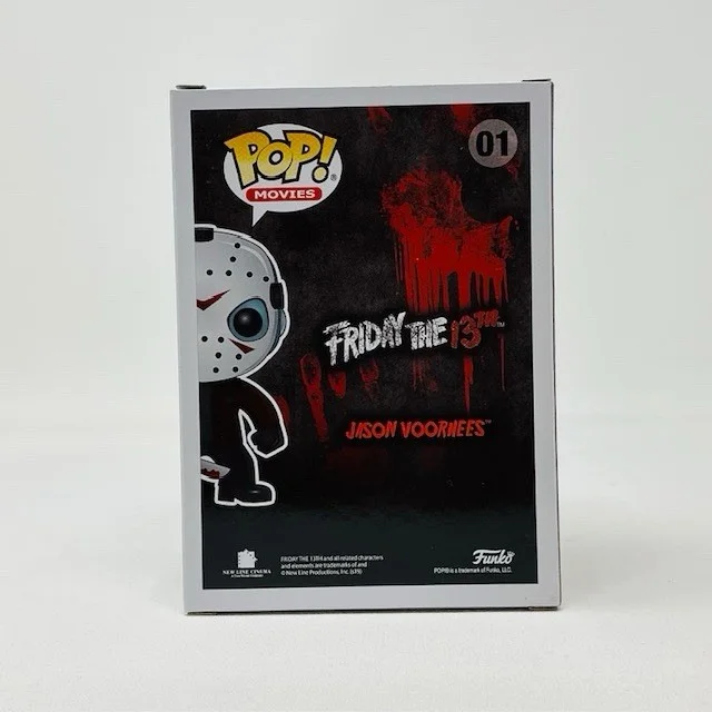 Warrington Gillette Autographed Signed Jason II Friday The 13th Funko Pop #01 OC, изображение 4
