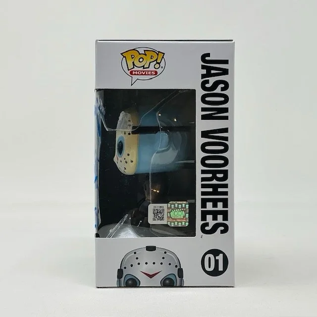 Warrington Gillette Autographed Signed Jason II Friday The 13th Funko Pop #01 OC, изображение 5