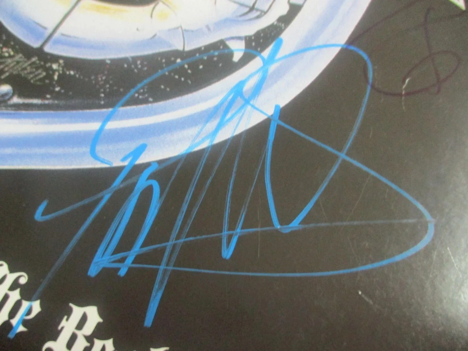 LA GUNS authentic signed/autographed RIOT ON SUNSET RECORD PHIL LEWIS/TRACII GUN, image 4