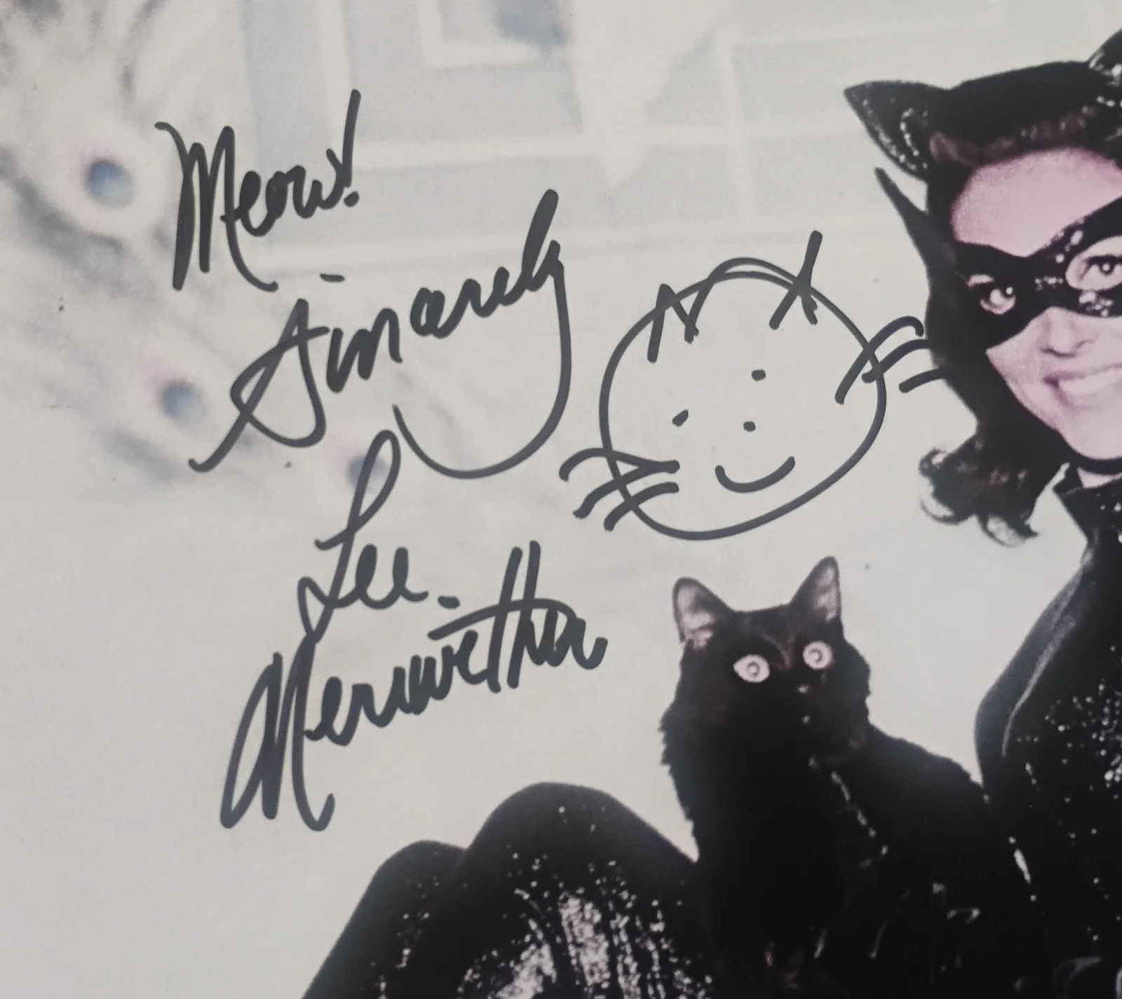 Lee Meriwether Hand Signed 8x10 Photo COA Catwoman NO US TARIFFS, image 3