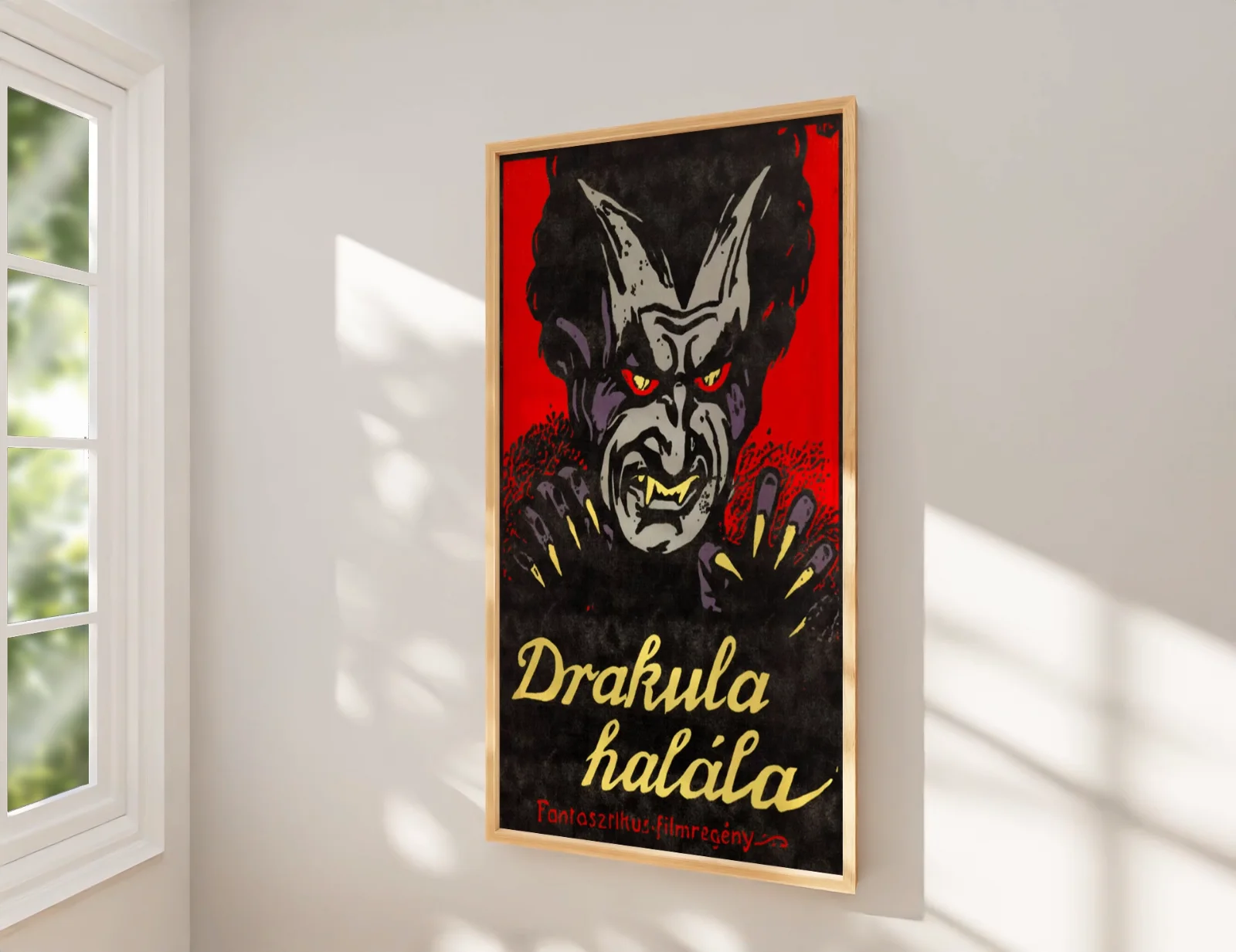 Drakula Halála - 1921 Lost Vampire Film Restored 27.2" x 41" US One Sheet Poster, image 2