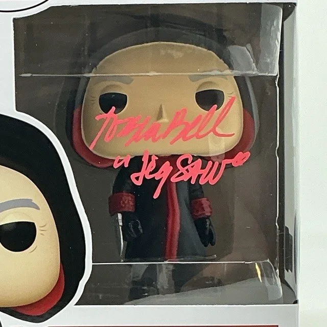 Tobin Bell Autographed Horror Movie Jigsaw Saw Funko Pop #1820 LE 36/50 OCCM, изображение 2