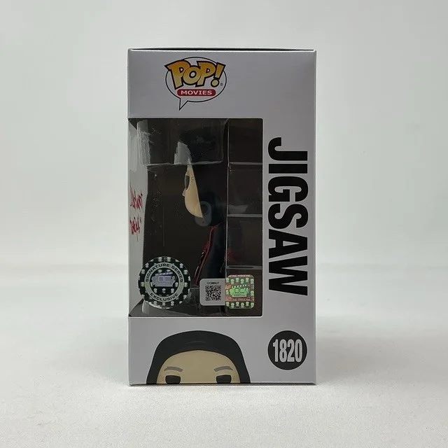 Tobin Bell Autographed Horror Movie Jigsaw Saw Funko Pop #1820 LE 36/50 OCCM, изображение 5