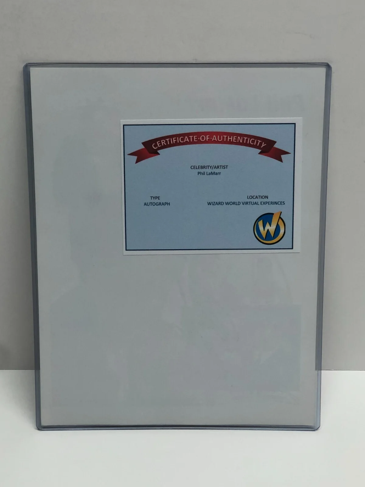 Phil LaMarr — Phil LaMarr Hand Signed 8.5 x 11 Voice Character Photo with Wizard World COA, image 3