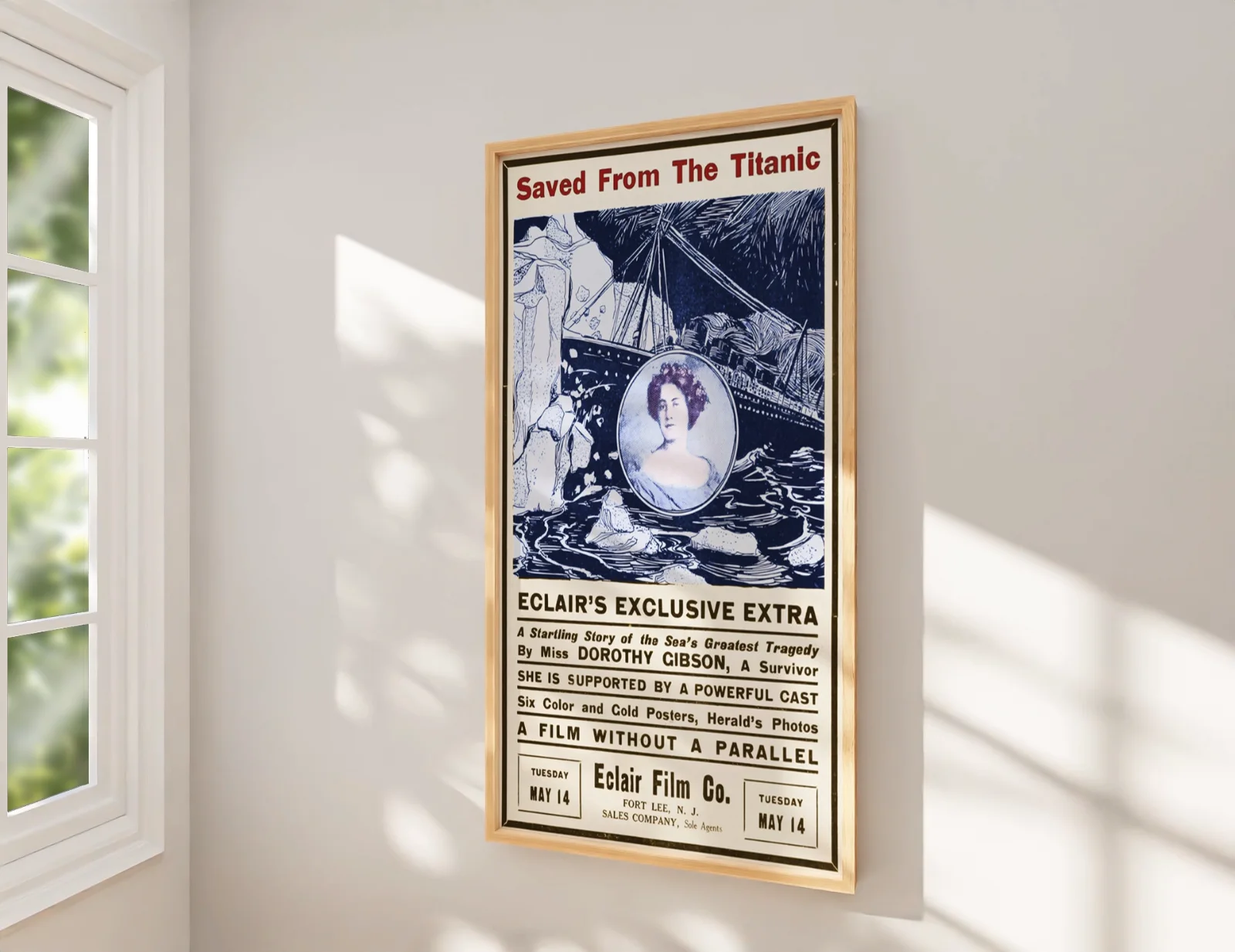 Saved From The Titanic - 1912 Document Restored 27.2" x 41" US One Sheet Poster, image 2