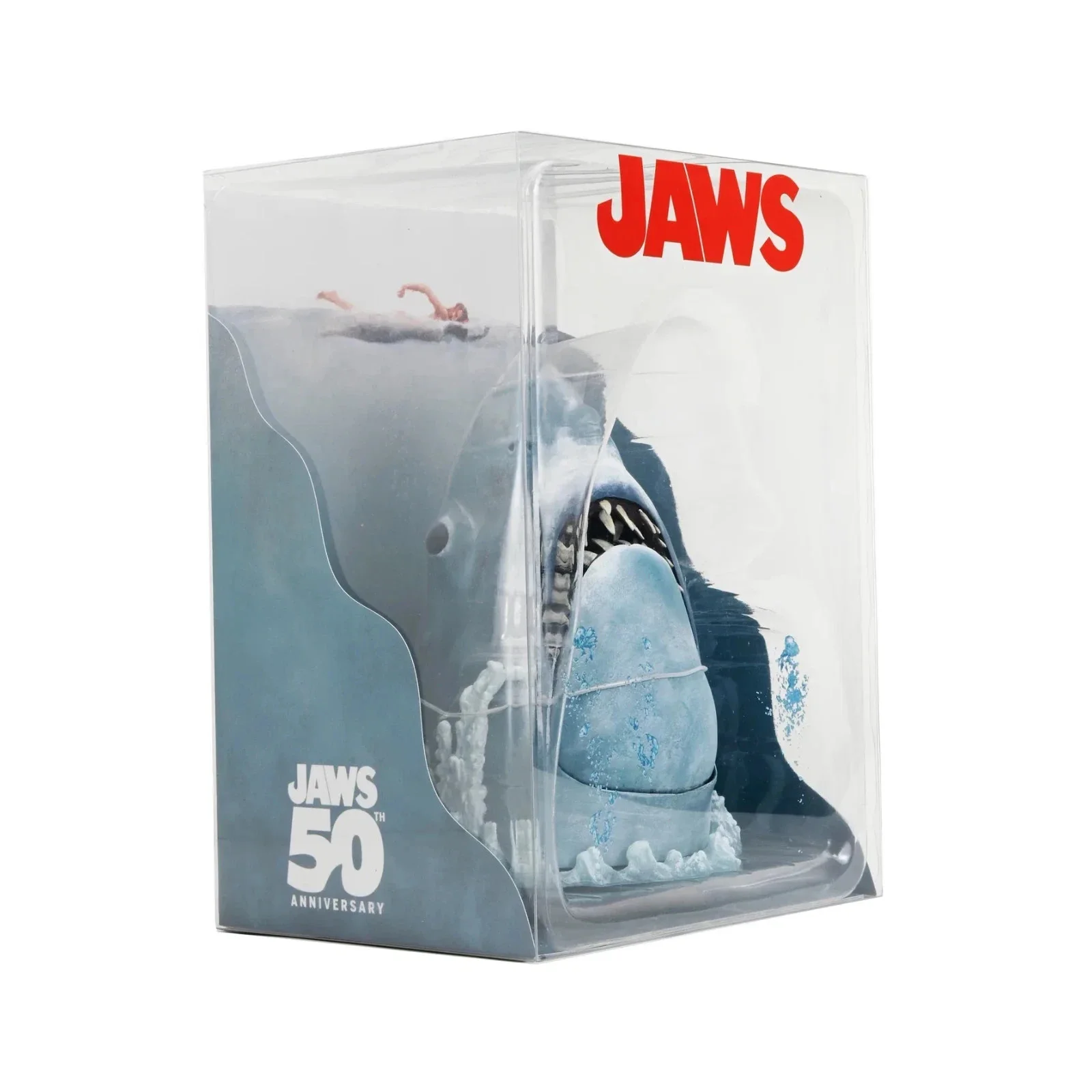 JAWS 50TH ANNIVERSARY POSTER SERIES DISPLAY PIECE NECA, image 2