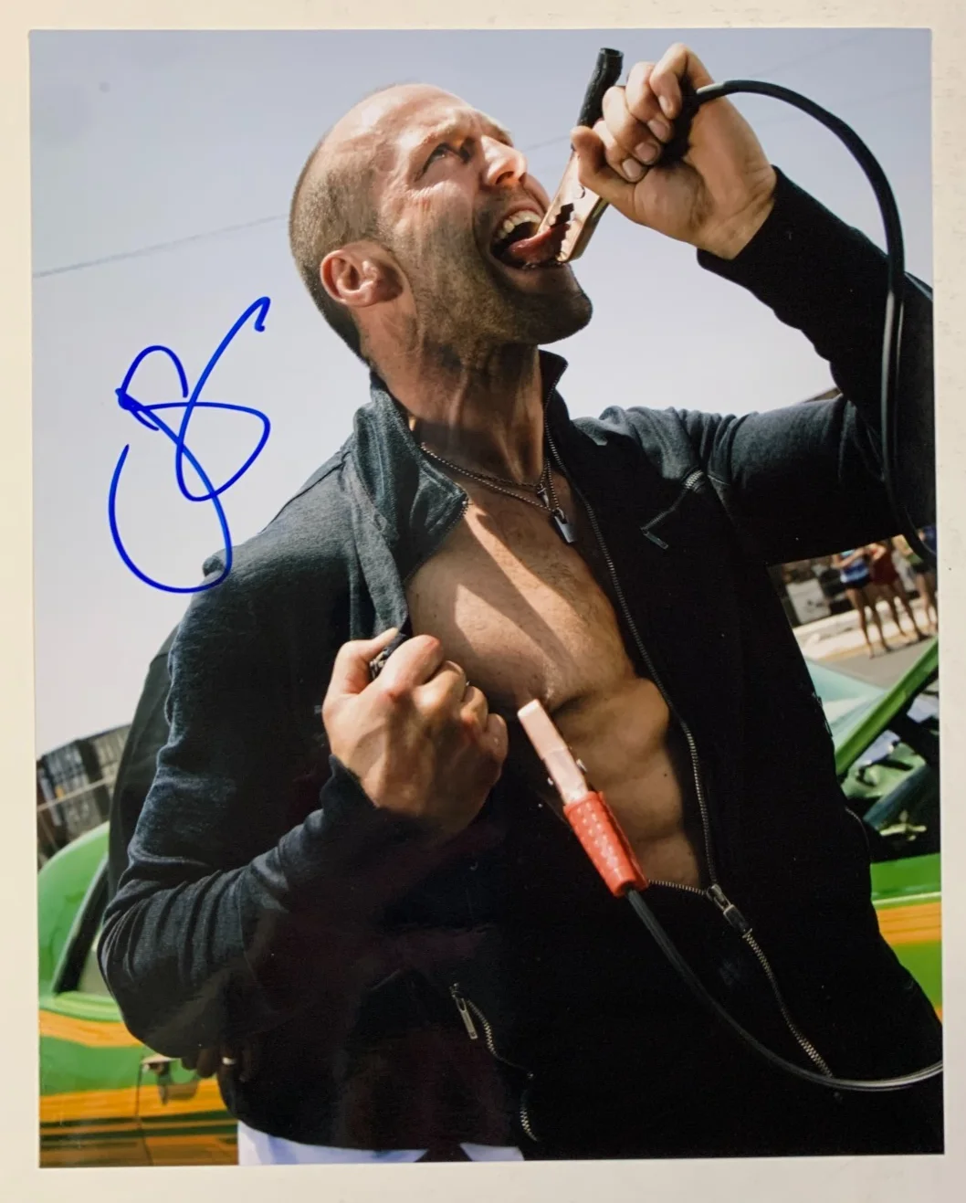 Jason Statham — JASON STATHAM signed CRANK movie photo, with COA, 8x10, image 4