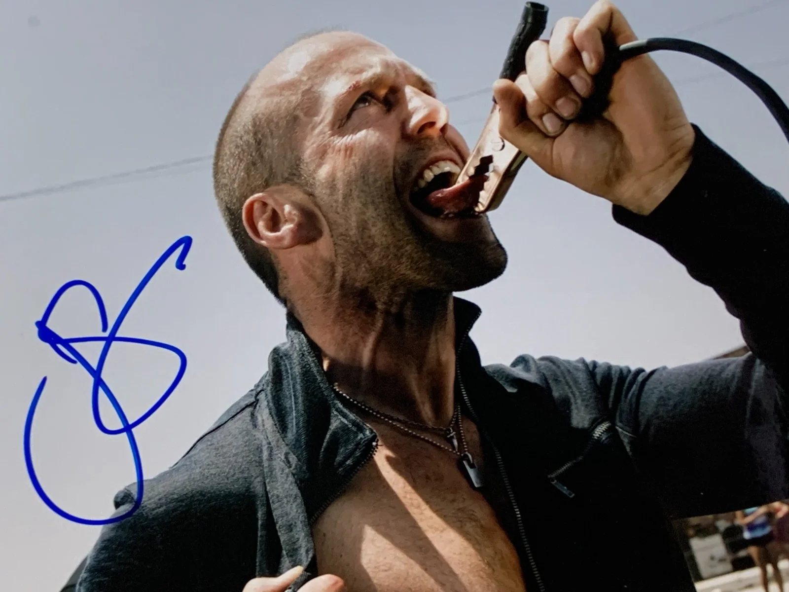 Jason Statham — JASON STATHAM signed CRANK movie photo, with COA, 8x10, image 5