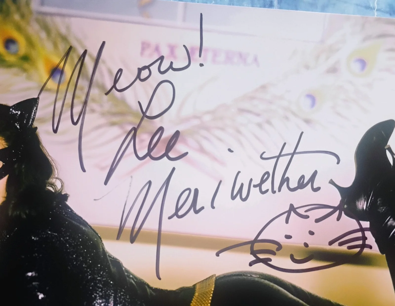 Lee Meriwether Hand Signed 8x10 Photo COA Catwoman NO US TARIFFS, image 3