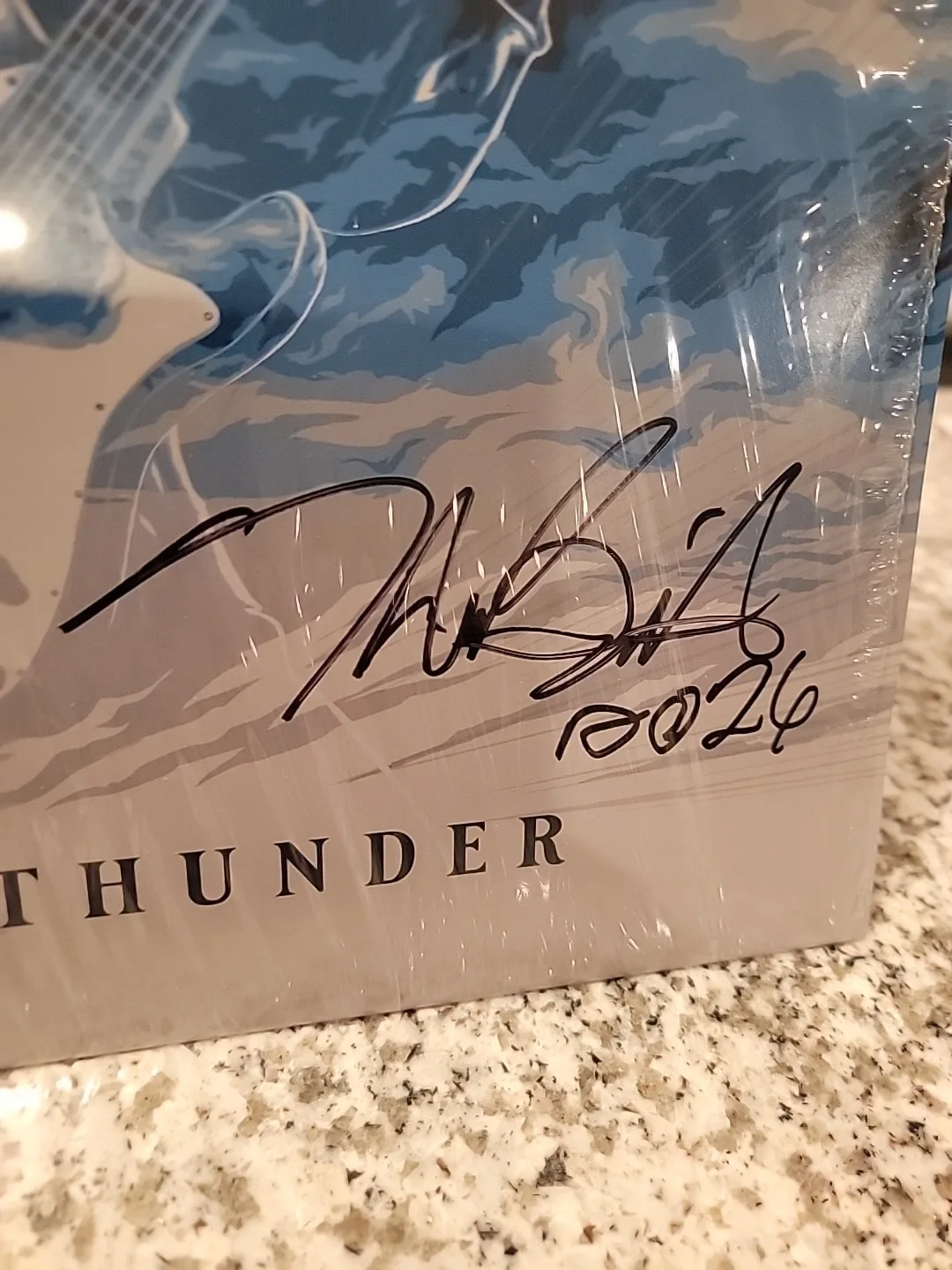 Tab Benoit Autographed Vinyl, image 2
