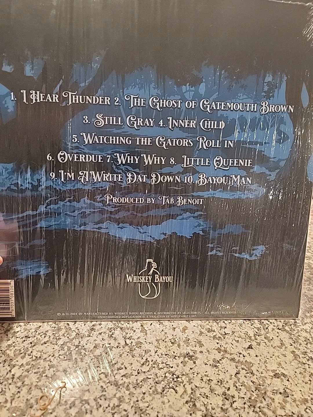 Tab Benoit Autographed Vinyl, image 4